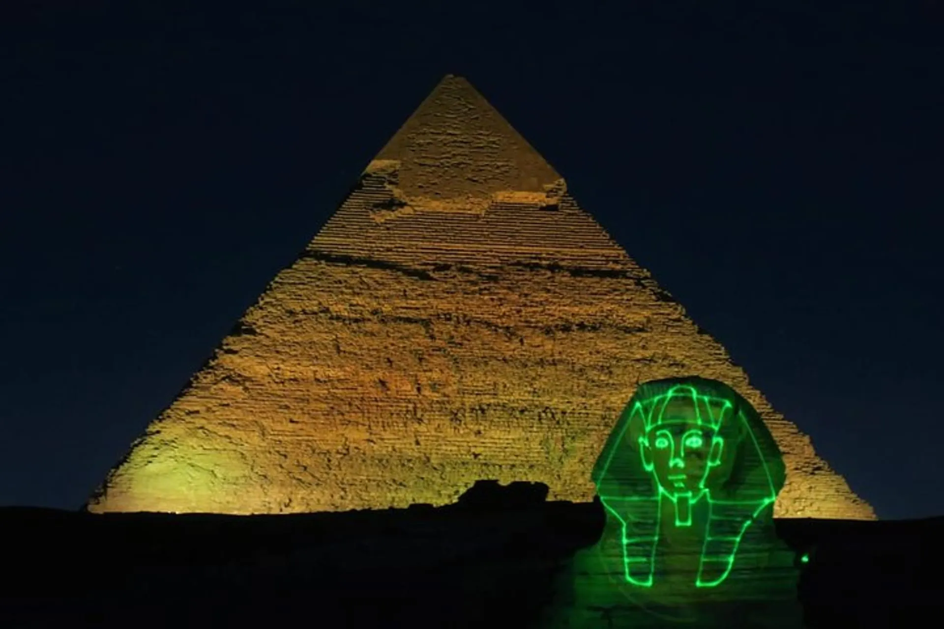 Giza Pyramids Sound and Light Show)