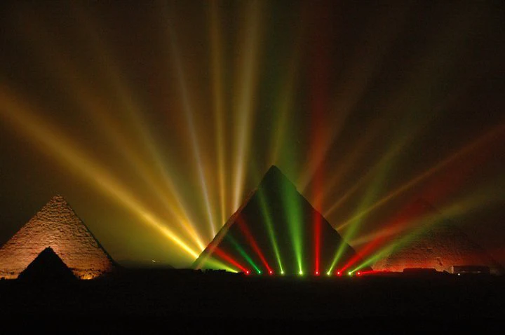 Giza Pyramids Sound and Light Show)