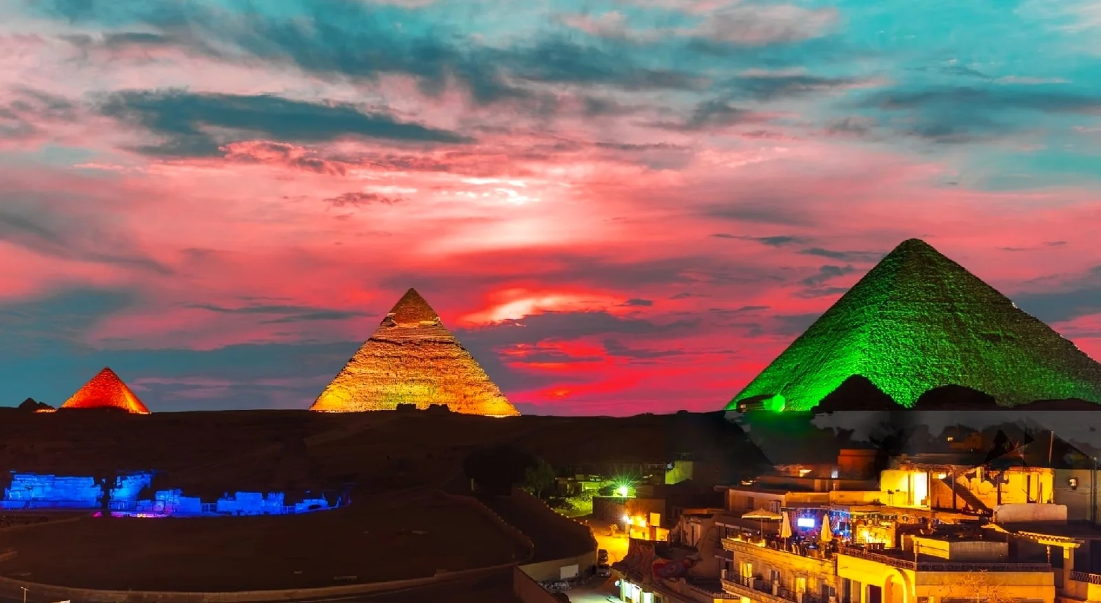 Giza Pyramids Sound and Light Show)