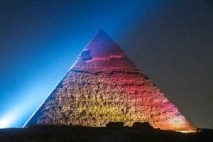 sound and light show at giza pyramids